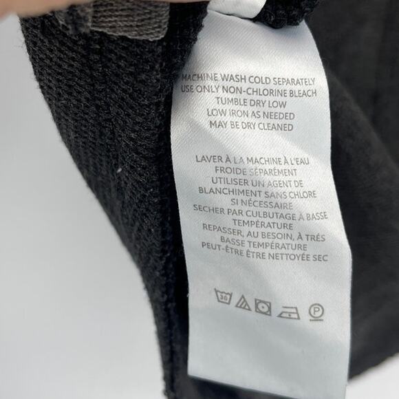 We The Free Thermal Waffle Knit Henley Top Sz XS Y2K Grunge Street Colorblock - Picture 10 of 12